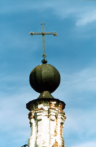 Tobolsk district. Tobolsk. Church of Exaltation of the Cross. Fragment. XVIII