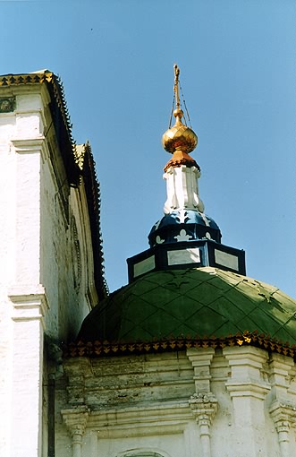 Tobolsk district. Tobolsk. Church of Archangel Michael. Fragment. XVIII K.Cherepanov