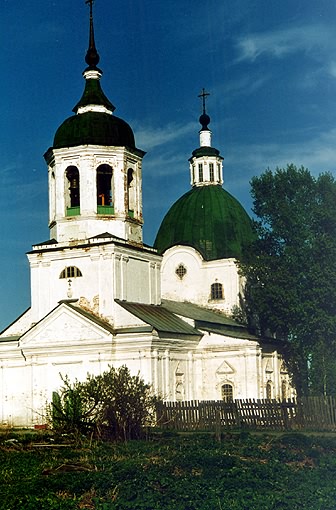 Tobolsk district. Tobolsk. Church of Saint Apostles Peter and Paul. XVIII