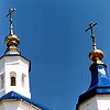 Tobolsk district. Shantalyk. Ivanovsky Mezhdugorsky Monastery. Church of John the Precursor. XIX