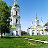 Tobolsk district. Tobolsk. Tobolsk Kremlin. Cathedral of Sophia, the Divine Wisdom and Bell-tower. XVII, XVIII