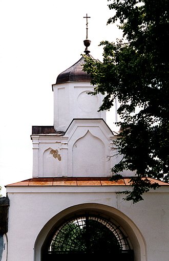 Kirzhach district. Kirzhach. Annunciation Monastery. Gate-church. XIX