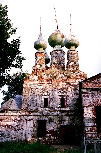 Sobin district. Babayevo. Church of Archangel Michael.  XVII