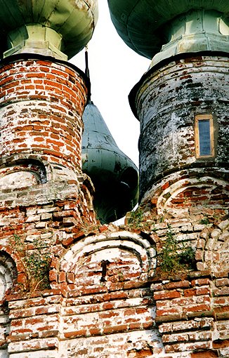 Sobin district. Babayevo. Church of Archangel Michael (Fragment).  XVII