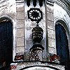 Sobin district. Cherkutino. Belfry of Church of Nativity of the Virgin (Fragment). XIX