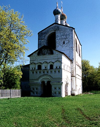 Borisoglebsky district. Borisoglebsk. Borisoglebsky monastery. Belfry. XVII