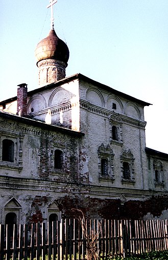 Uglich district. Uglich. Resurrection Monastery. Chuch of Smolensk Icon of the Virgin. XVII