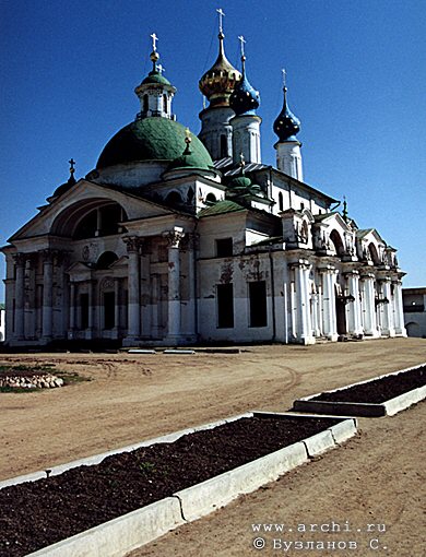 Rostov district. Rostov. Saviour-Yakovlev Monastery.  Conceiving Church. XVII 