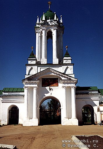 Rostov district. Rostov. Saviour-Yakovlev Monastery. Tower. XVIII-XIX 