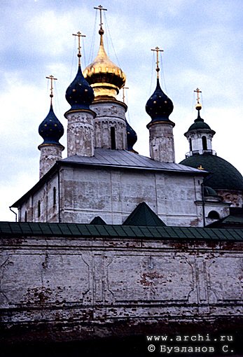 Rostov district. Rostov. Saviour-Yakovlev Monastery.  Conceiving Church. XVII 