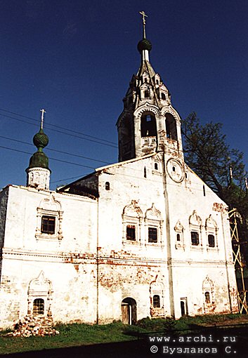 Uglich district. Uleyma. Nikolo-Uleyma Monastery. Initiation Church. XVI 