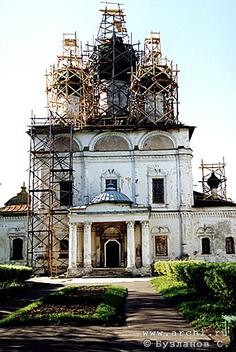 Uglich district. Uglich. Saviour-Transfiguration Church. XVIII 