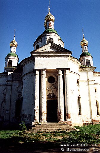 Uglich district. Uglich. Epiphany Monastery. Church of Feodor. XIX 