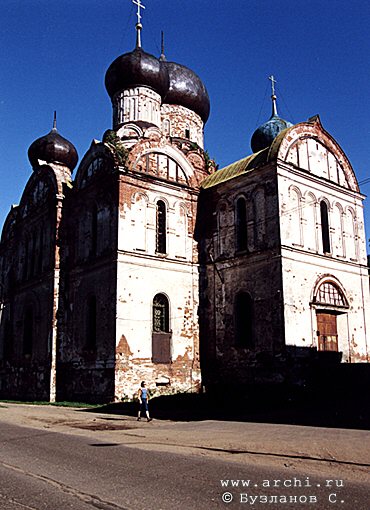 Uglich district. Uglich. Epiphany Monastery. Epiphany Church. XIX 