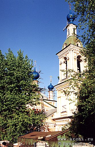 Uglich district. Uglich. Church of Dimitry, the Tsar Son, on the Blood. XVII