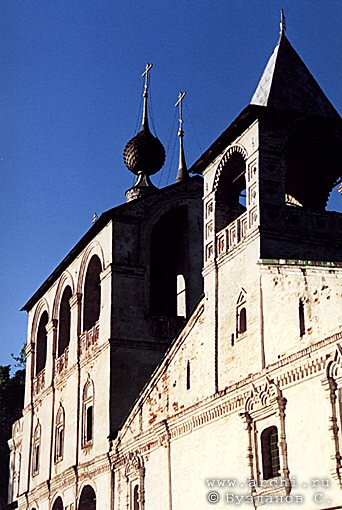 Uglich district. Uglich. Resurrection Monastery. Belfry. XVII 