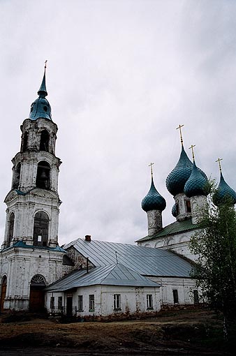 Yaroslavl district. Levashevo. Resurrection Church. XVIII-XIX