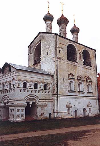 Borisoglebsk district. Borisoglebsk. Borisoglebsk Monastery. Belfry. XVII cent.