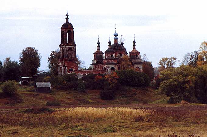 Borisoglebsk district. Church of George, Victor the Great Martyr. XIX cent.