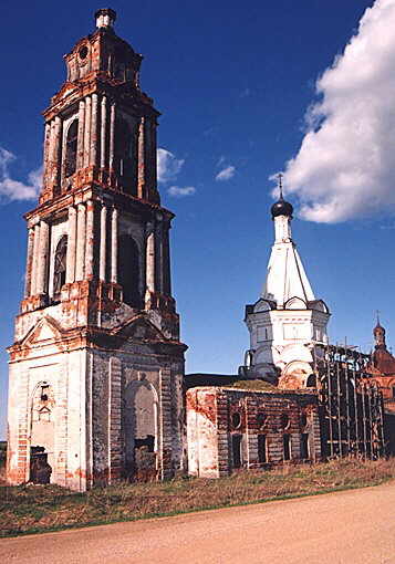 Pereslavl-Zalessky district. Yelizarovo. Church of Nikita, the Great Martyr. XVI cent.