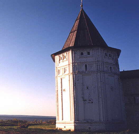 Pereslavl-Zalessky district. Pereslavl-Zalessky. Gotitsky Monastery. Tower. XVII cent.