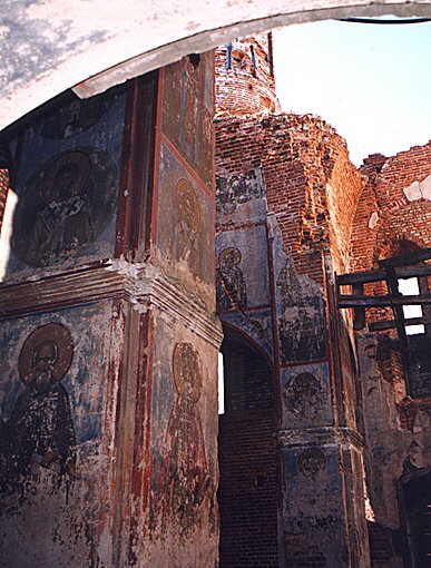 Pereslavl-Zalessky district. Pereslavl-Zalessky. Monastery of Nikita, the Great Martyr. Church of Nikita, the Great Martyr. XVI cent.