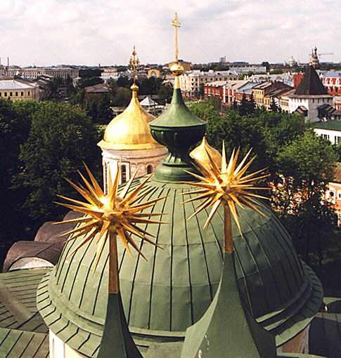 Yaroslavl. Saviour Monastery. Belfry. Fragment. XVI cent.