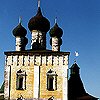 Borisoglebsky district. Borisoglebsk. Borisoglebsky monastery. Water (North) Gate with the Church of Purification of the Holy Virgin. XVII